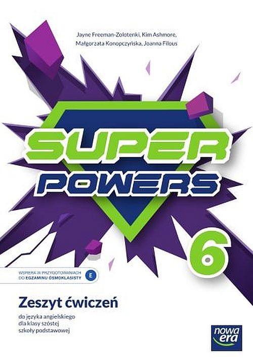 okładka Język angielski Super Powers zeszyt ćwiczeń dla klasy 6 szkoły podstawowej Edycja 2022-2024 70645 książka