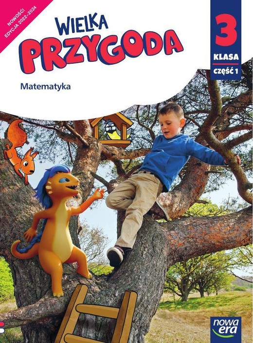 okładka Wielka Przygoda klasa 3 część 1 Podręcznik matematyka EDYCJA 2022-2024 61507 książka | Krystyna Sawicka, Ewa Swoboda