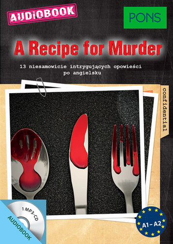 okładka A Recipe for Murder A1-A2 PONS książka | Opracowanie zbiorowe