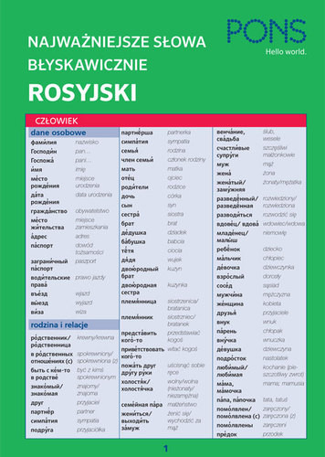 okładka Błyskawicznie gramatyka rosyjska PONS książka | Opracowanie zbiorowe