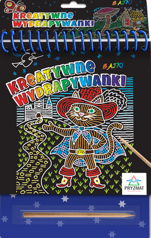 okładka Kreatywne wydrapywanki. Bajki książka