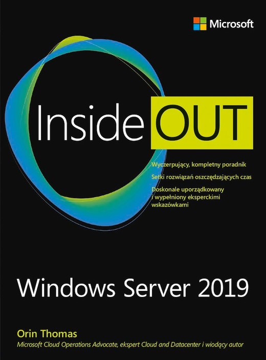okładka Inside Out. Windows Server 2019 książka
