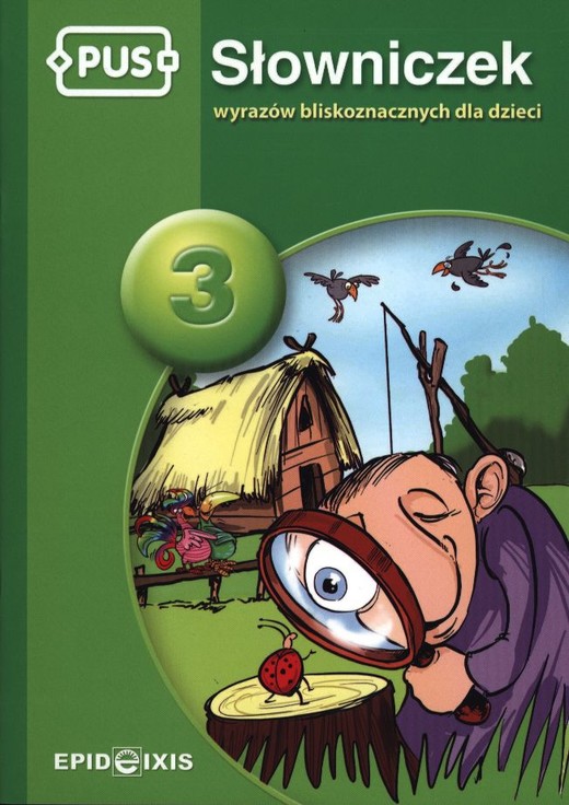 okładka PUS Słowniczek wyrazów bliskoznacznych dla dzieci 3 książka