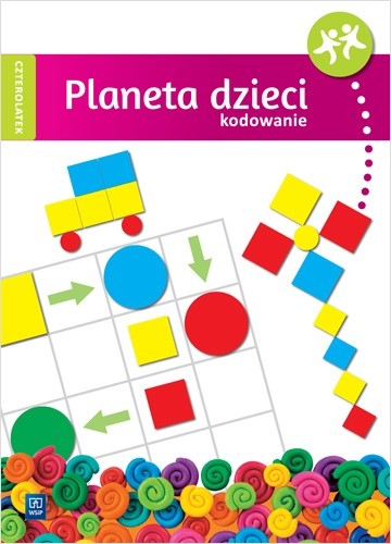 okładka Planeta dzieci Kodowanie Czterolatek książka