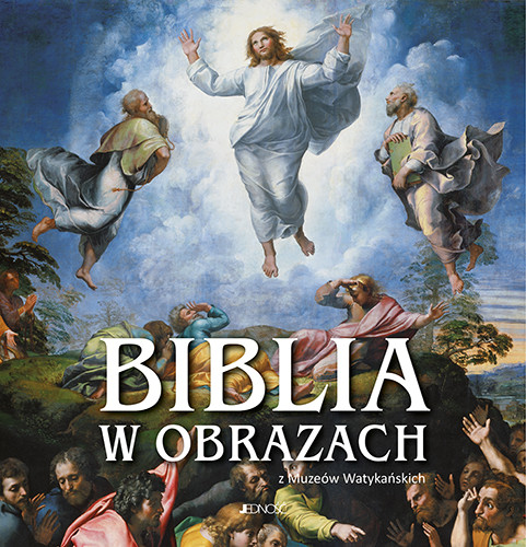 okładka Biblia w obrazach z muzeów watykańskich książka | Paweł Tkaczyk