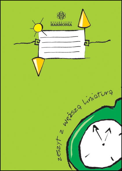 okładka Zeszyt z węższą liniaturą książka