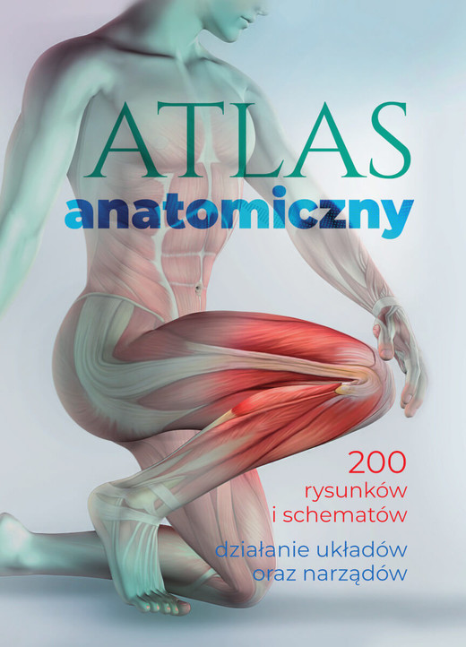 okładka Atlas anatomiczny książka | Mazurek Justyna