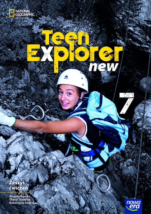 okładka Język angielski teen explorer NEON zeszyt ćwiczeń dla klasy 7 szkoły podstawowej EDYCJA 2023-2025 książka