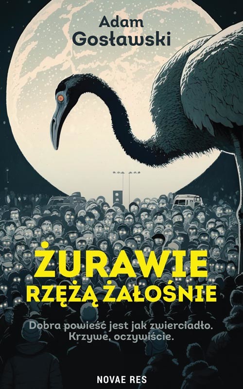 okładka Żurawie rzężą żałośnie książka | Adam Gosławski