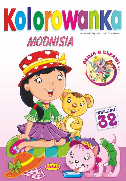 okładka Modnisia. Kolorowanka książka | Ernest Błędowski
