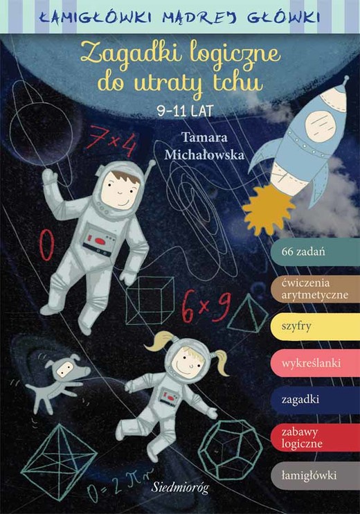 okładka Zagadki logiczne do utraty tchu książka | Tamara Michałowska