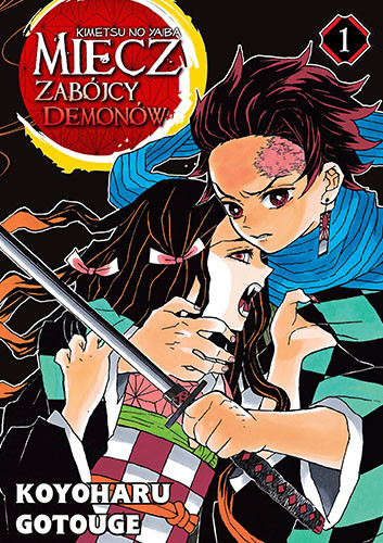 okładka Miecz zabójcy demonów. Tom 1 książka | Gotouge Koyoharu