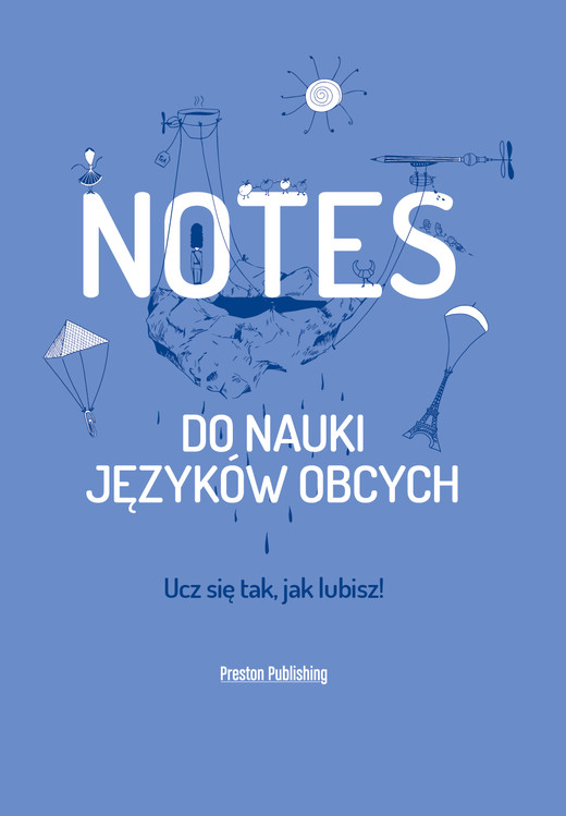 okładka Notes do nauki języków obcych (niebieski) książka | Opracowanie zbiorowe