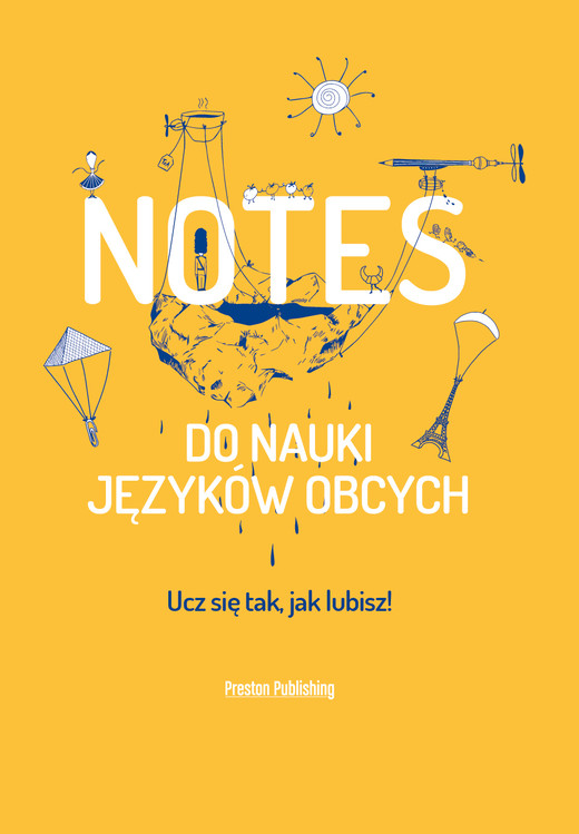 okładka Notes do nauki języków obcych (pomarańczowy) książka | Opracowanie zbiorowe