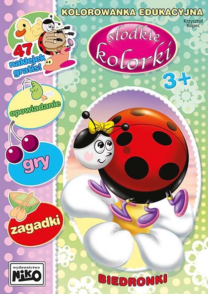 okładka Biedronki. Słodkie kolorki książka | Kopeć Krzysztof