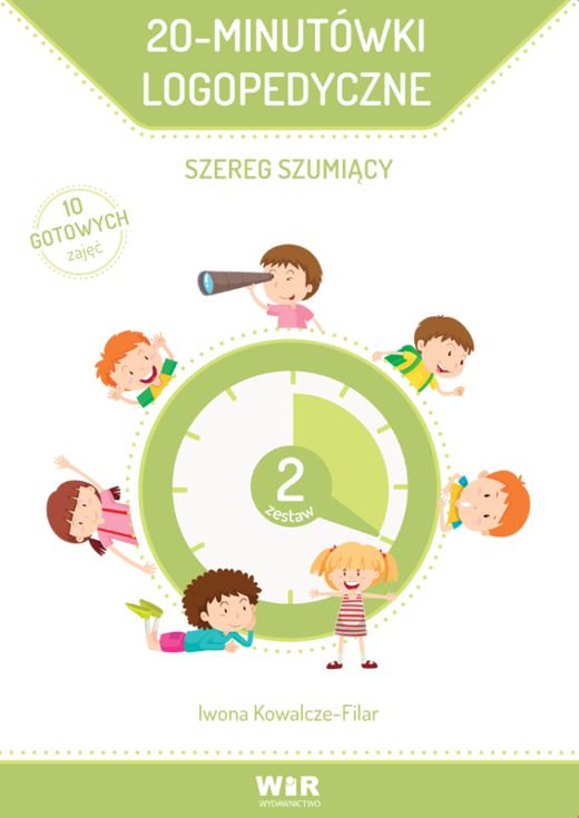 okładka 20-minutówki logopedyczne szereg szumiąc książka
