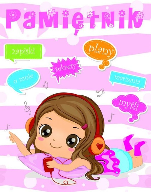 okładka Pamiętnik zapiski plany myśli książka | Monika Matusiak