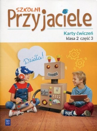 okładka Szkolni przyjaciele karty ćwiczeń klasa 2 część 3 edukacja wczesnoszkolna  171929 książka | Praca Zbiorowa