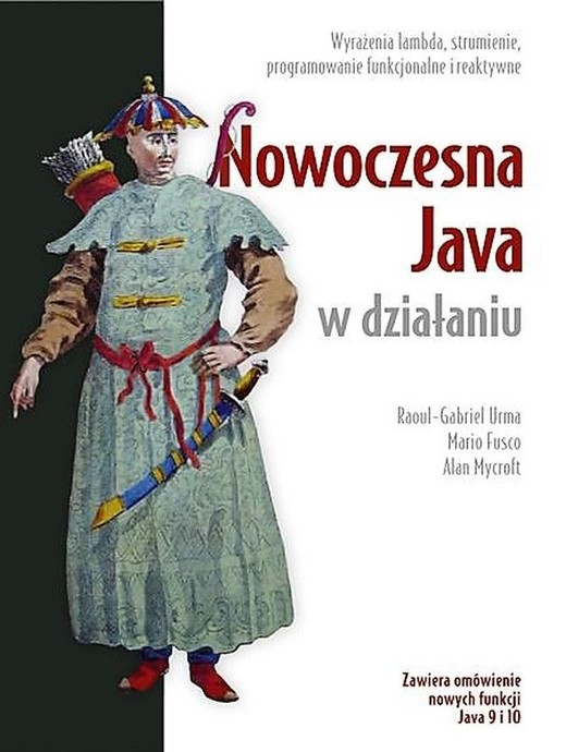 okładka Nowoczesna java w działaniu wyrażenia lambda strumienie programowanie funkcyjne i reaktywne dla programistów książka