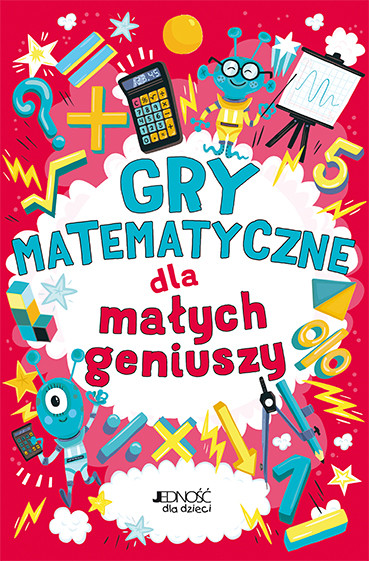 okładka Gry matematyczne dla małych geniuszy książka | Moore Gareth