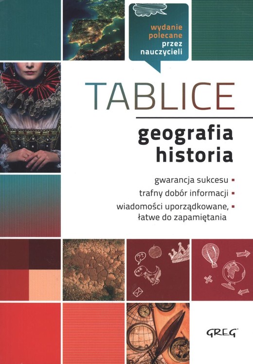 okładka Geografia i historia tablice książka | Opracowanie zbiorowe