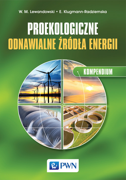 okładka Proekologiczne odnawialne źródła energii kompendium książka