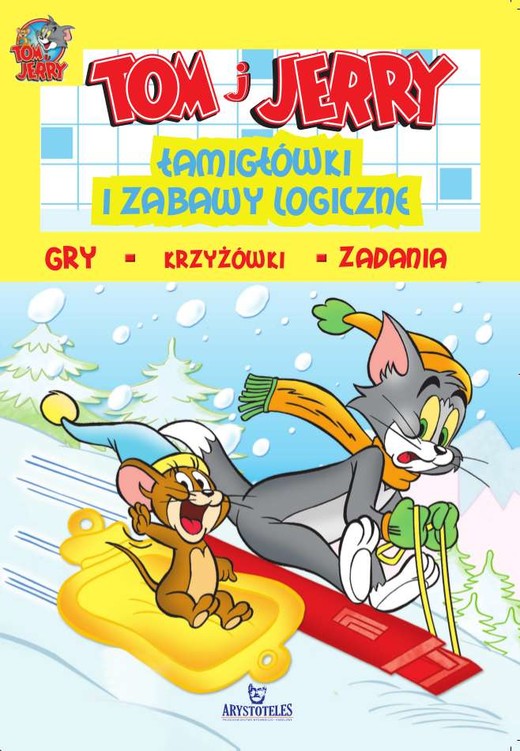 okładka Tom i jerry łamigłówki i zabawy logiczne książka | Opracowanie zbiorowe