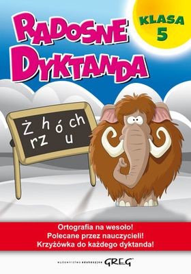 okładka Radosne dyktanda. Klasa 5 wyd. 2 książka | Opracowanie zbiorowe