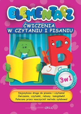 okładka Elementarz. Ćwiczenia w czytaniu i pisaniu książka | Opracowanie zbiorowe