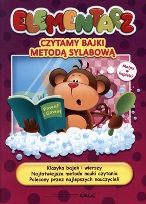 okładka Elementarz. Czytamy bajki metodą sylabową książka | Opracowanie zbiorowe