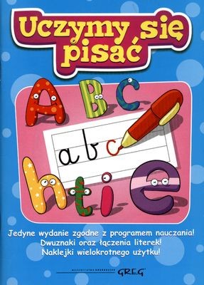 okładka Uczymy się pisać książka