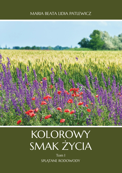 okładka Kolorowy smak życia książka