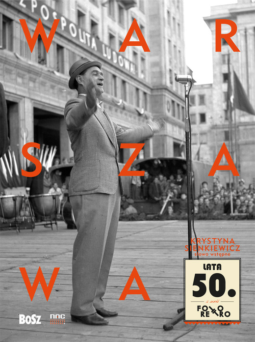 okładka Warszawa lata 50.  Foto retro książka