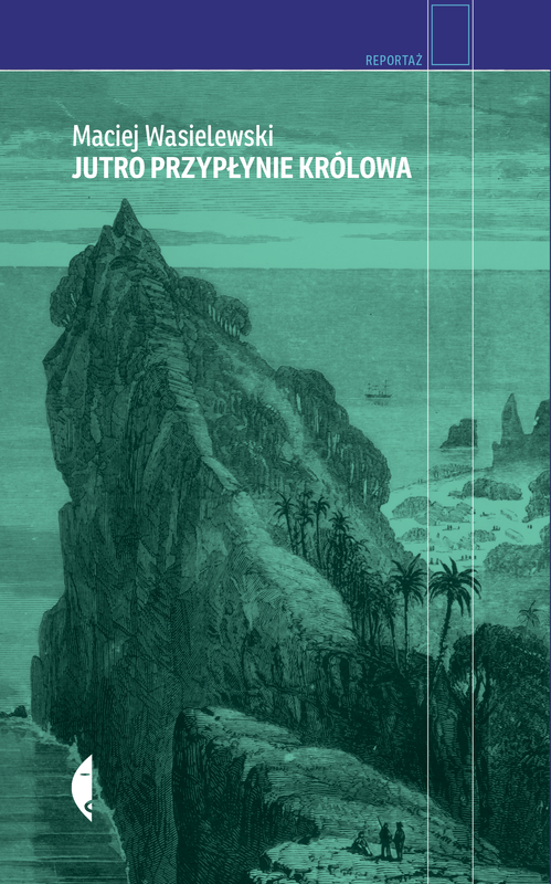 okładka Jutro przypłynie królowa wyd. 2024 książka
