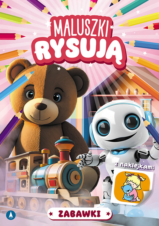 okładka Zabawki. Maluszki rysują książka