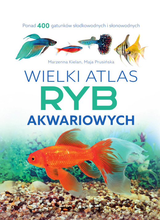 okładka Wielki atlas ryb akwariowych książka