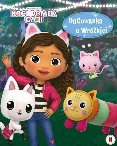 okładka Nocowanka u Wróżkici. Koci Domek Gabi książka