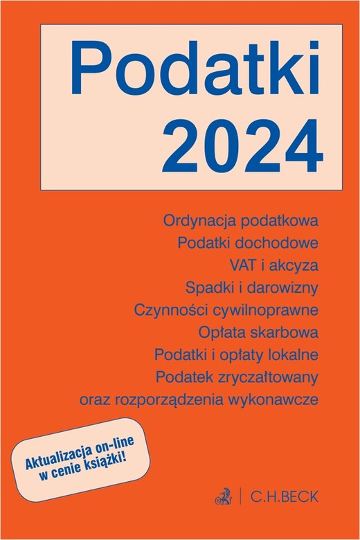 okładka Podatki 2024 książka