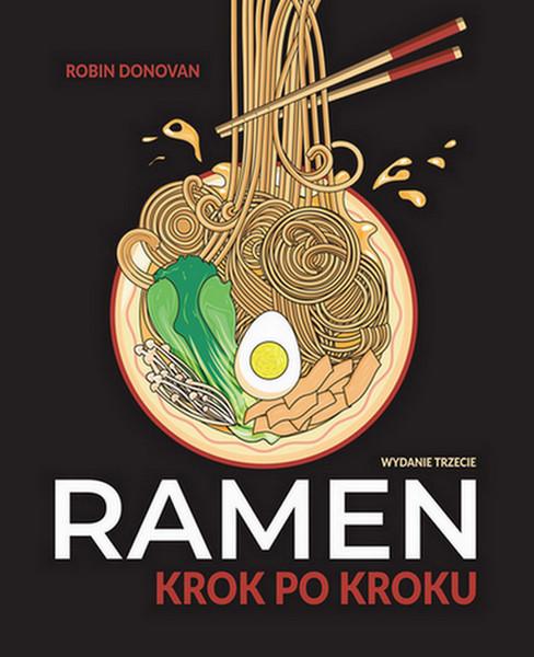 okładka Ramen krok po kroku książka | Robin Donovan