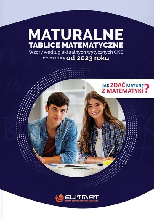 okładka Maturalne tablice matematyczne 2023 książka
