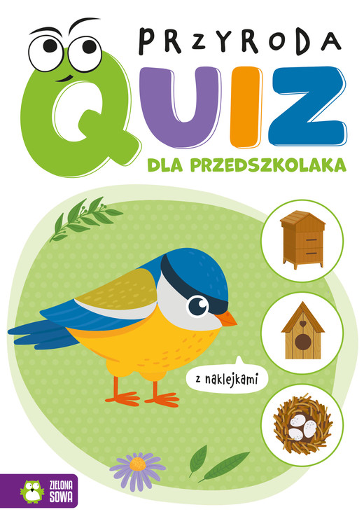 okładka Quiz dla przedszkolaka Przyroda książka