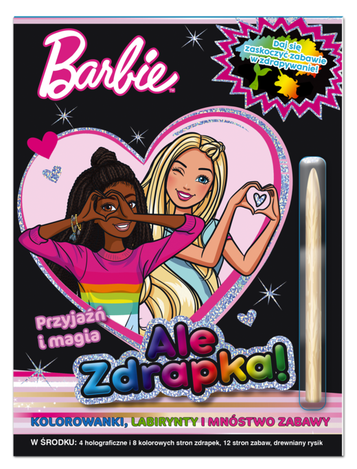 okładka Barbie Ale zdrapka! Część 2 książka