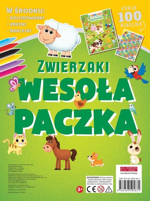 okładka Wesoła paczka. Zwierzaki książka