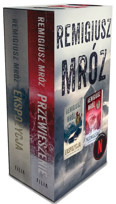 okładka Ekspozycja / Przewieszenie Pakiet książka | Remigiusz Mróz