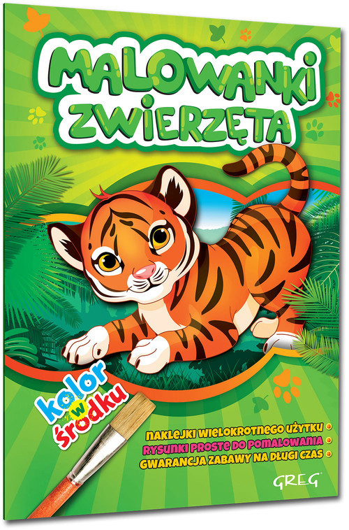 okładka Malowanki - zwierzęta książka | Widermańska-Spala Daria