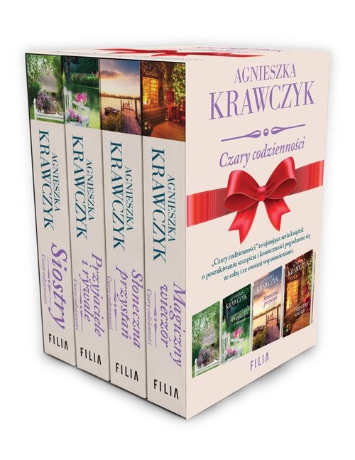 okładka Czary codzienności Siostry / Przyjaciele i rywale / Słoneczna przystań / Magiczny wieczór Pakiet książka | Agnieszka Krawczyk