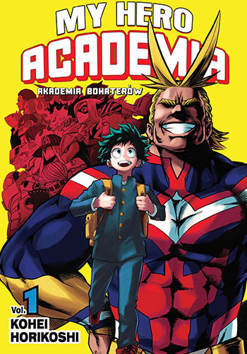 okładka My Hero Academia. Tom 1 książka