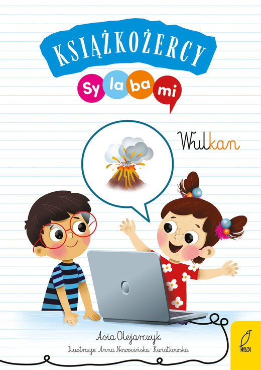 okładka Wulkan. Książkożercy. Sylabami książka