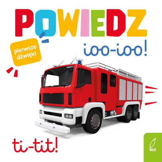okładka Powiedz ioo-ioo! książka