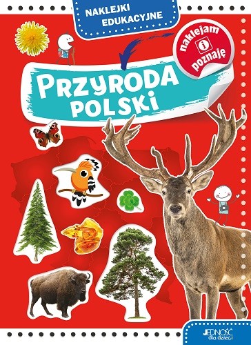okładka Przyroda Polski. Naklejki edukacyjne książka | Dorota Skwark